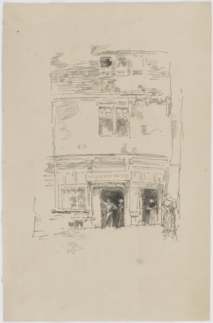 Los relojeros, Paimpol, 1893 de James Abbott McNeill Whistler