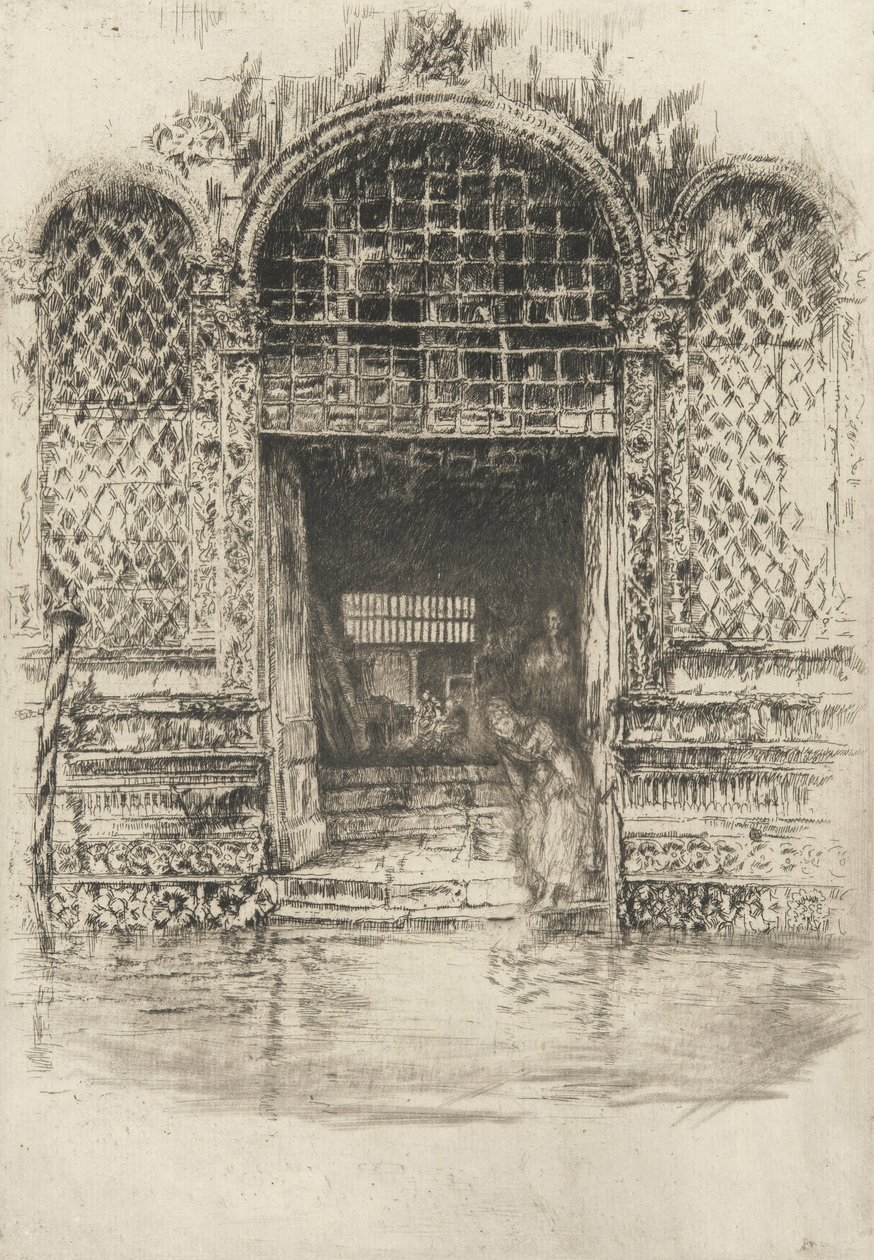La puerta de James Abbott McNeill Whistler