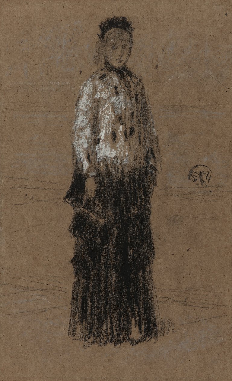El abrigo de armiño, 1870-73 de James Abbott McNeill Whistler