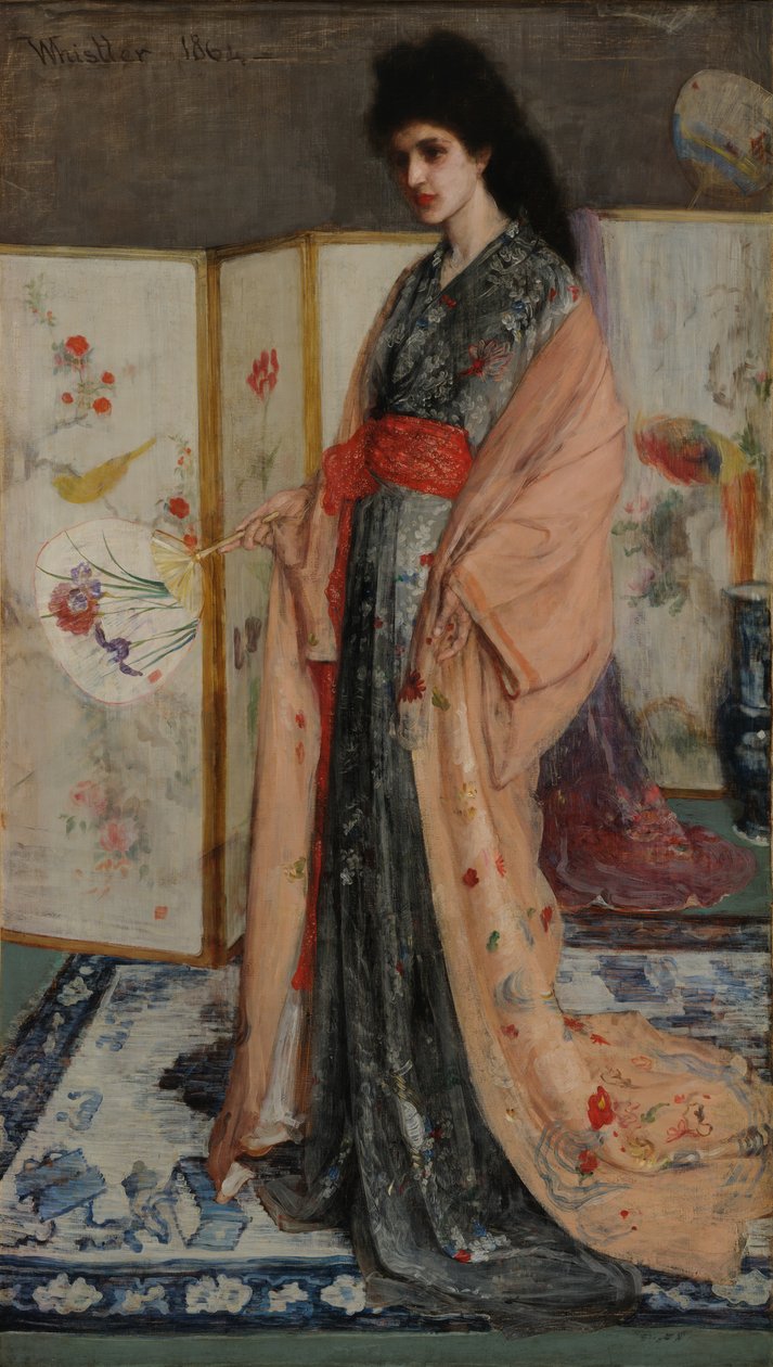 La princesa de la tierra de la porcelana de James Abbott McNeill Whistler