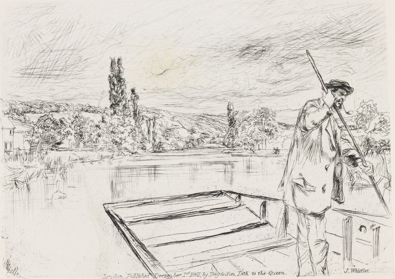 El Punt, 1861 de James Abbott McNeill Whistler
