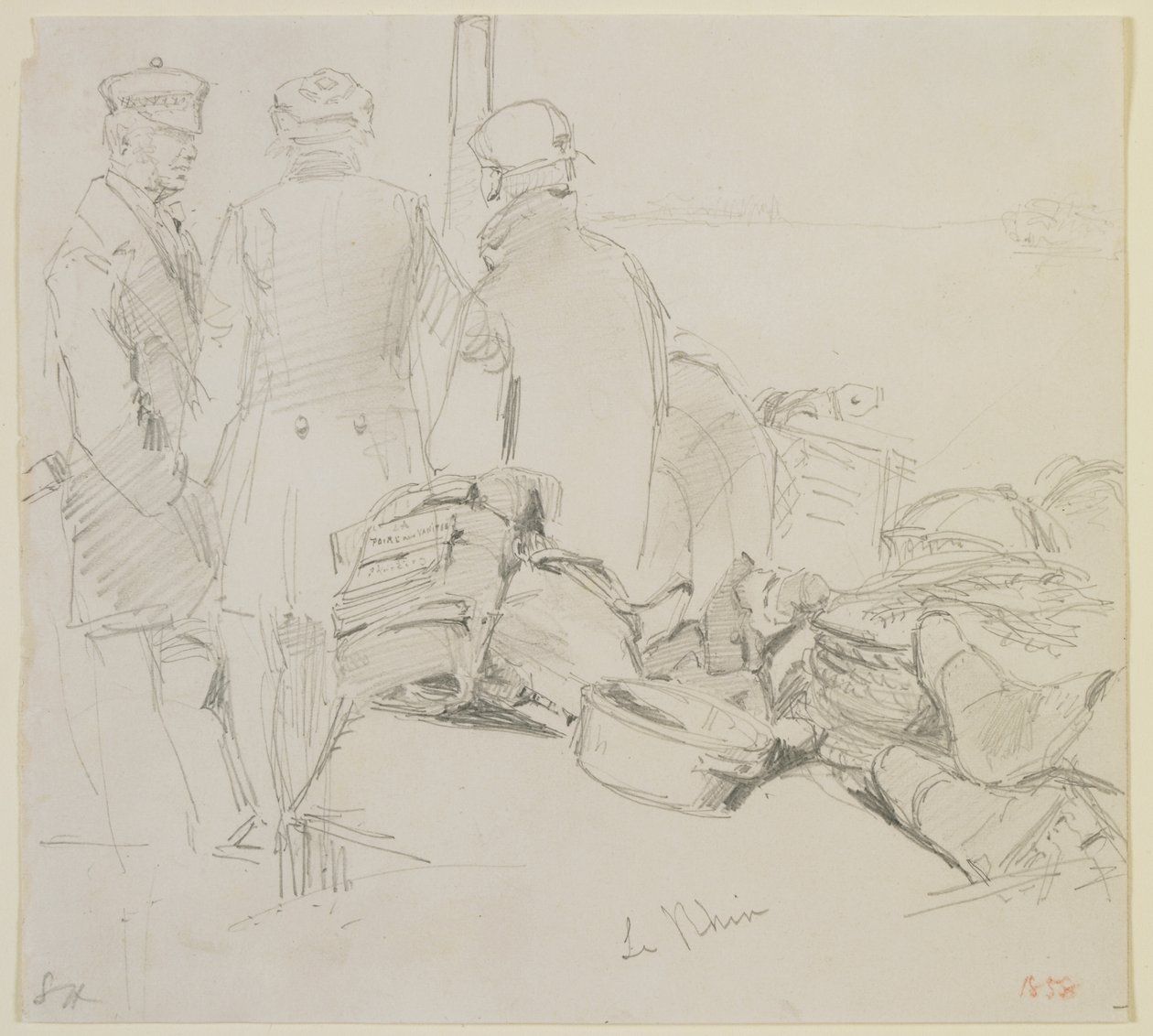 El Rin, 1858 de James Abbott McNeill Whistler