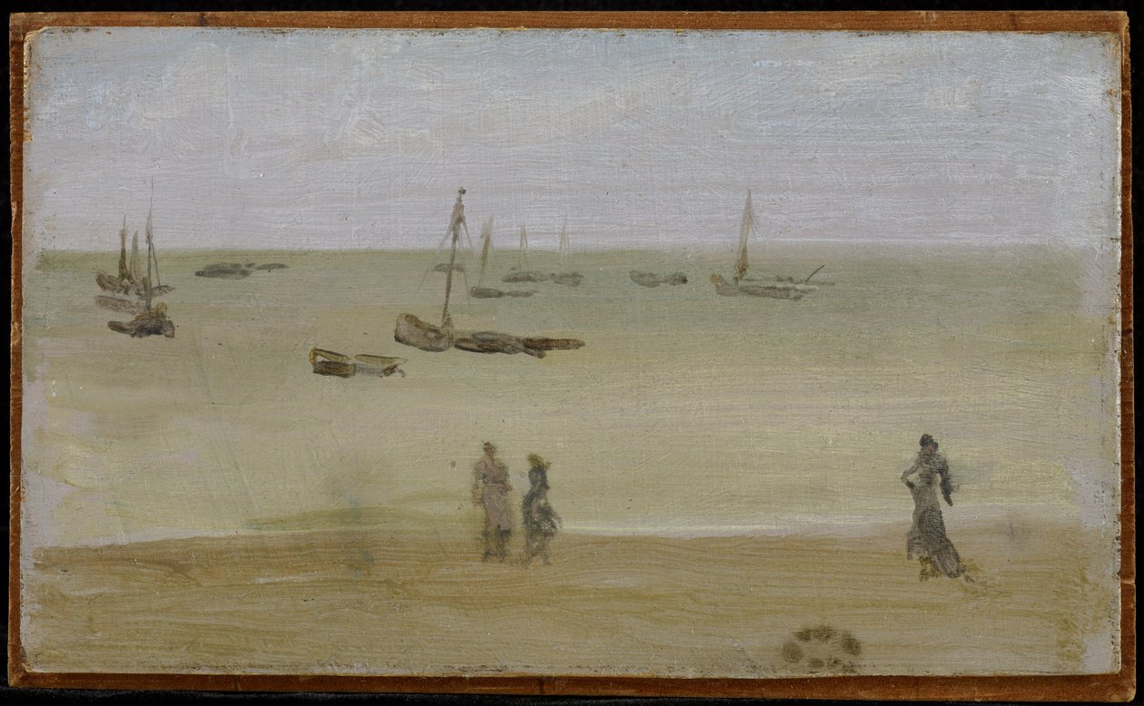 La orilla del mar de James Abbott McNeill Whistler