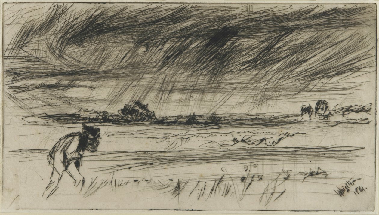 La tormenta, 1861 de James Abbott McNeill Whistler