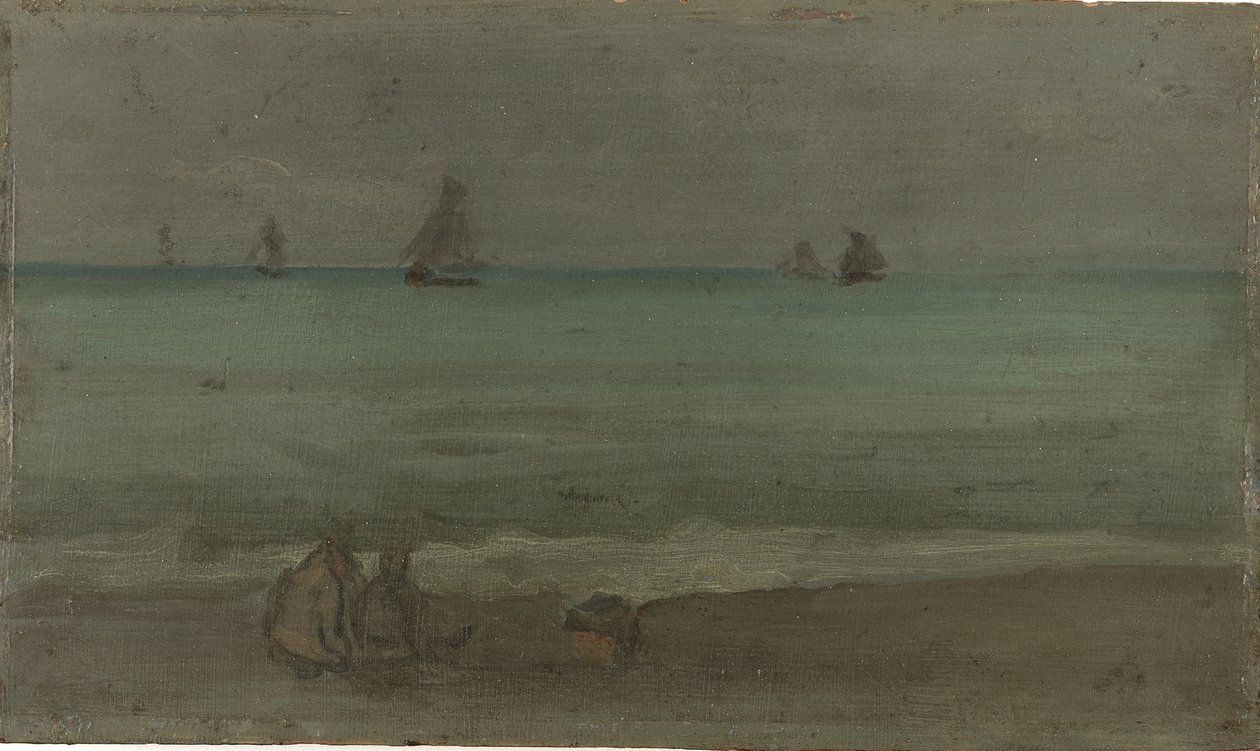 El mar de verano, 1880s de James Abbott McNeill Whistler