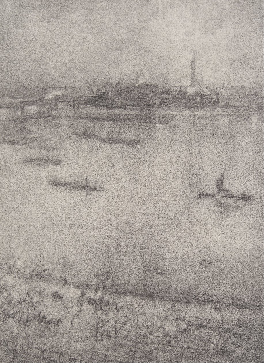 El Támesis de James Abbott McNeill Whistler