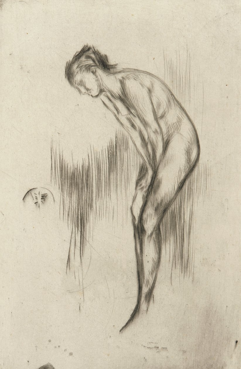 Tillie, una modelo, 1873 de James Abbott McNeill Whistler