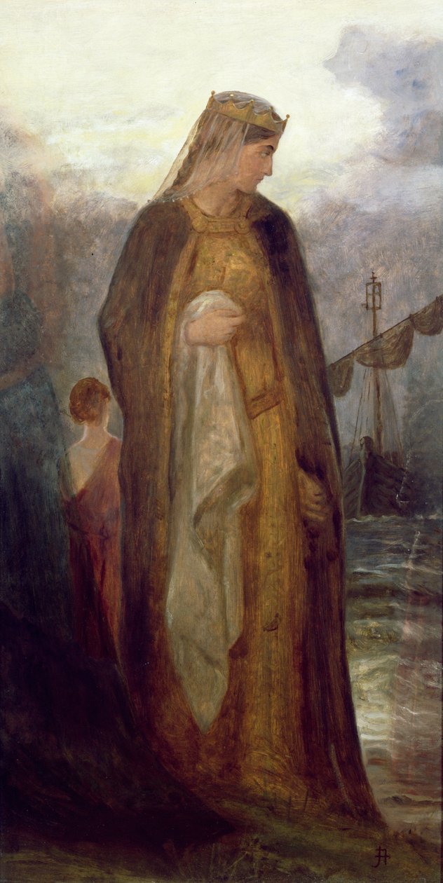 Reina Ginebra, 1860 de James Archer