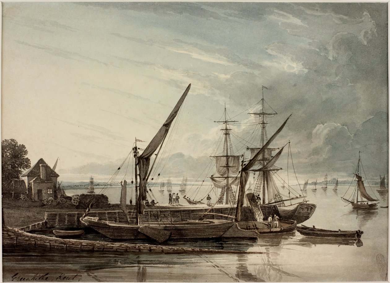 El muelle, Greenhithe, Kent de James Bourne