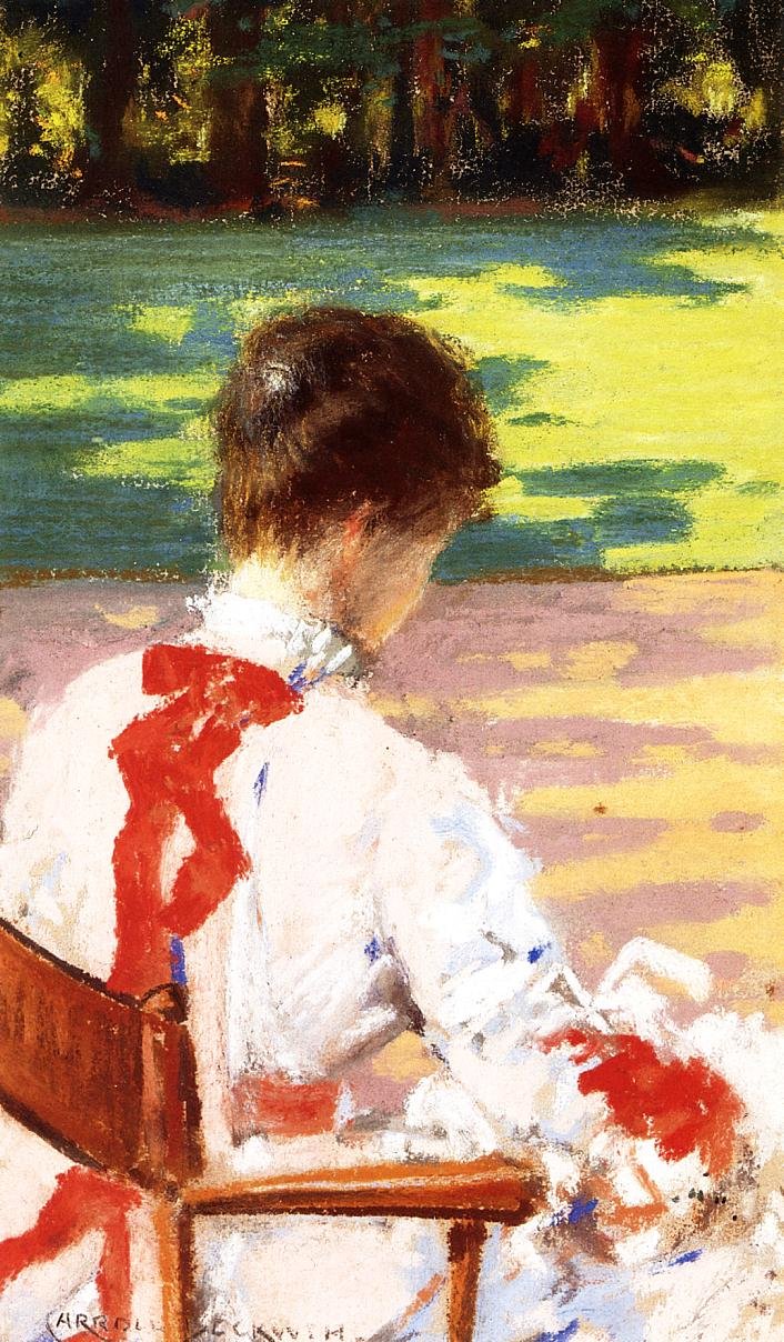 Un Estudio con Luz Solar de James Carroll Beckwith