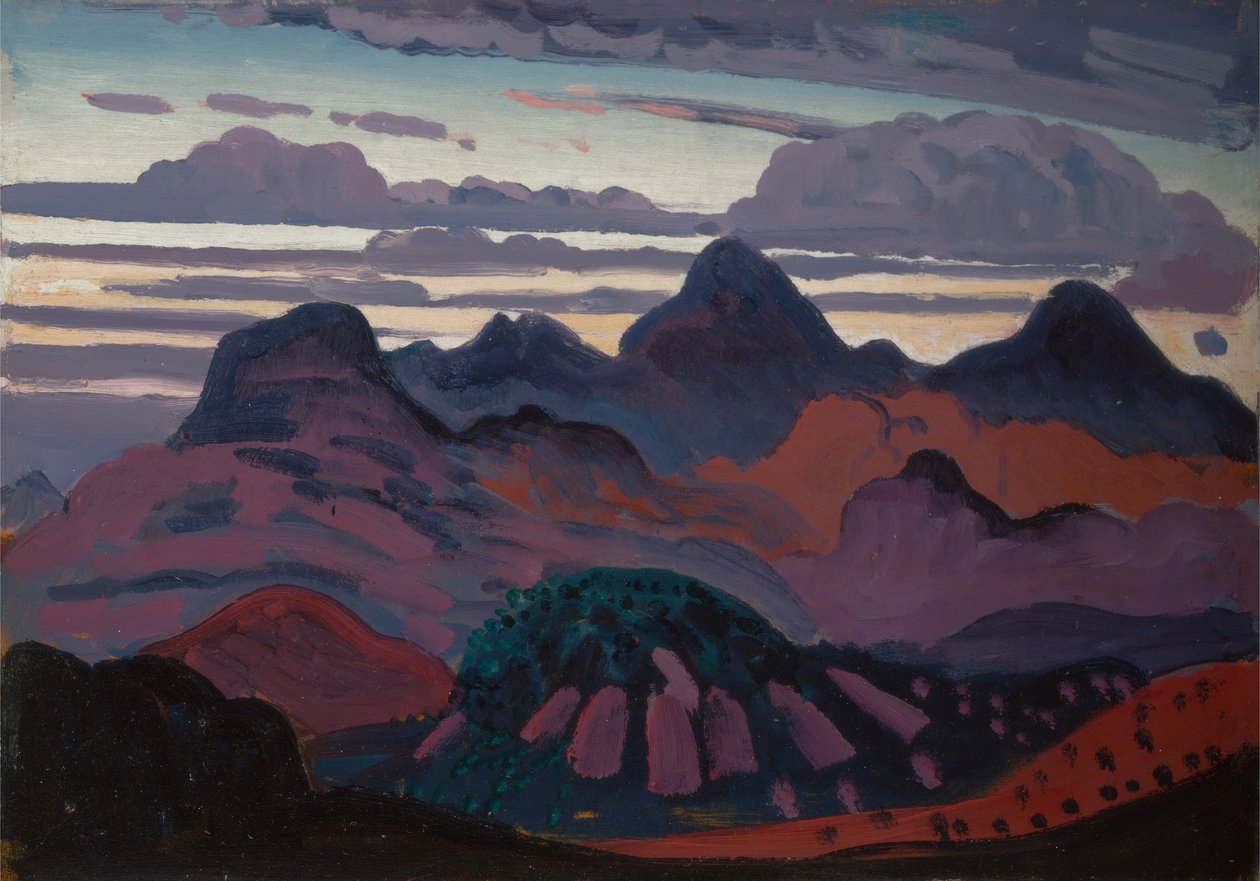 Crepúsculo Profundo, Pirineos de James Dickson Innes