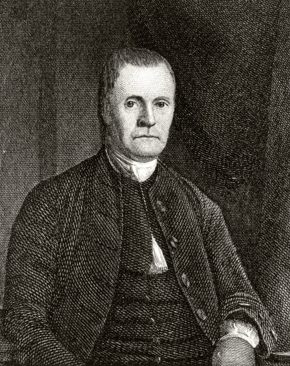 Roger Sherman, grabado por Simeon Smith Jocelyn (1799-1879) de James Earle