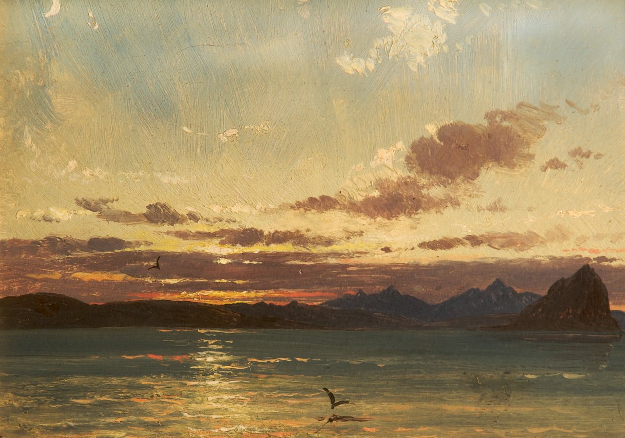 Isla de Arran, c.1840-75 de Francis Danby