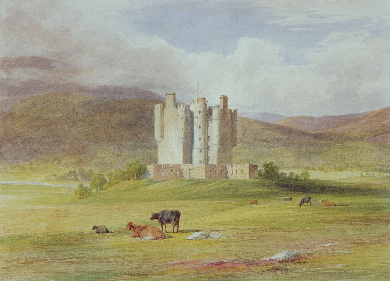 Castillo de Braemar, 1841 de James Giles