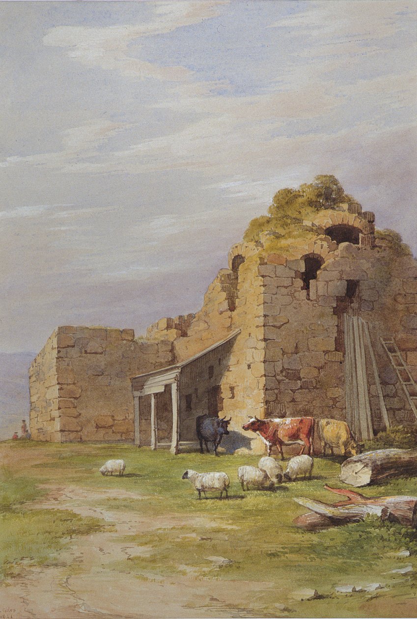 Castillo de Colqhouny, 1841 de James Giles
