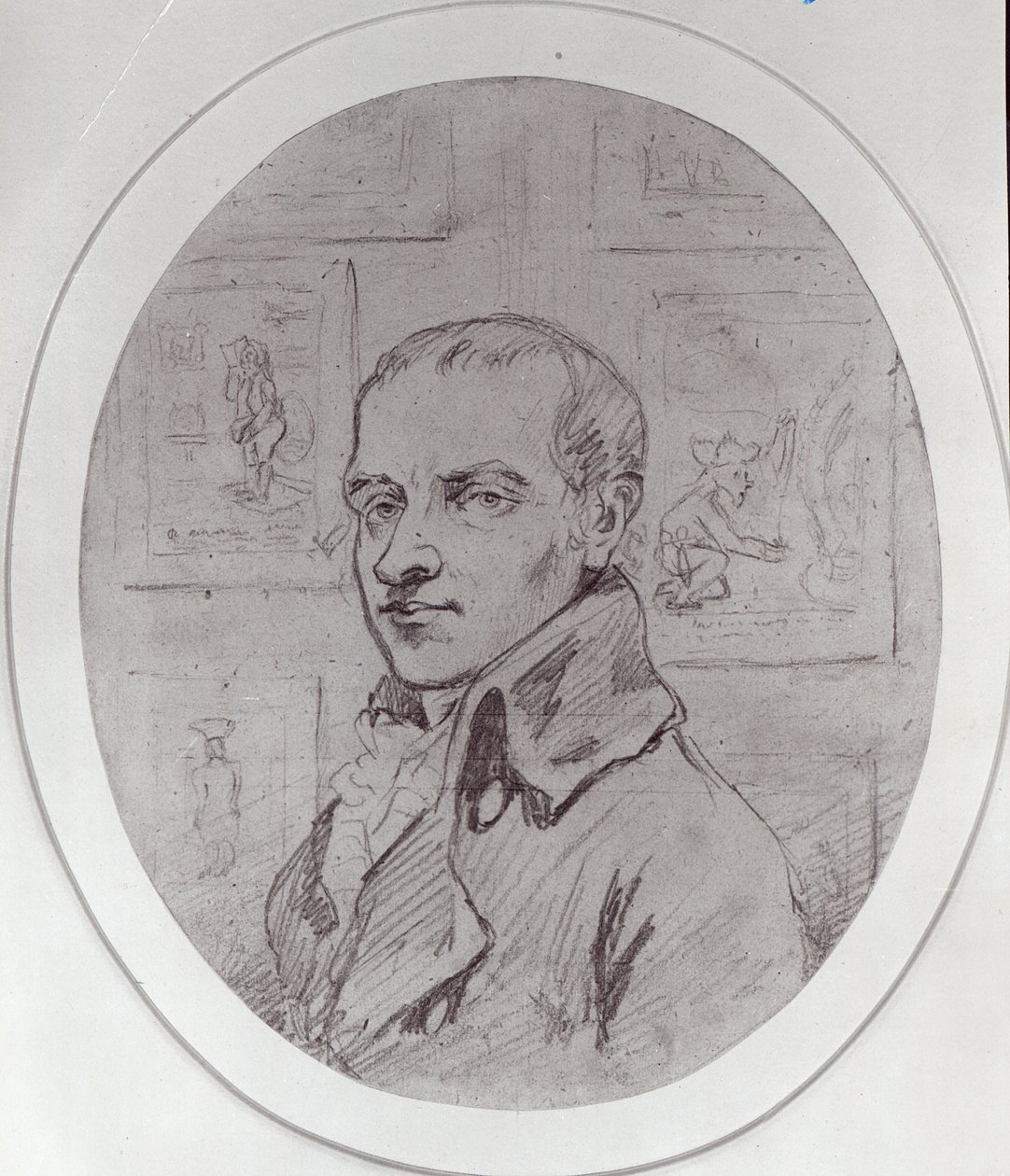 Autorretrato de James Gillray