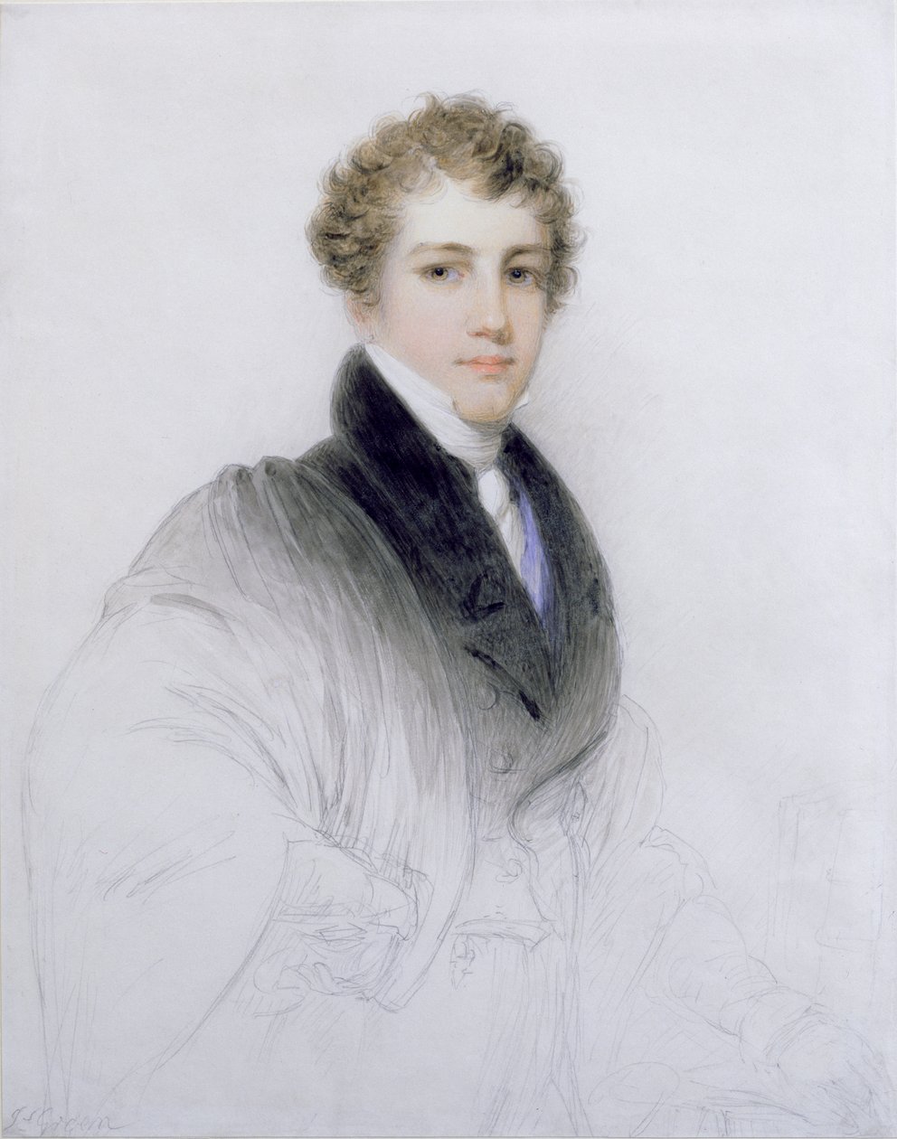 Juventud de la Regencia en Chaqueta Gris de James Green