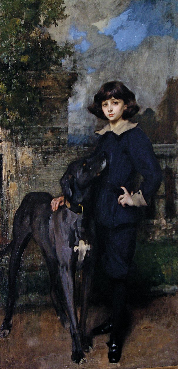 John Manners, luego 9º Duque de Rutland, c.1898-99 de James Jebusa Shannon