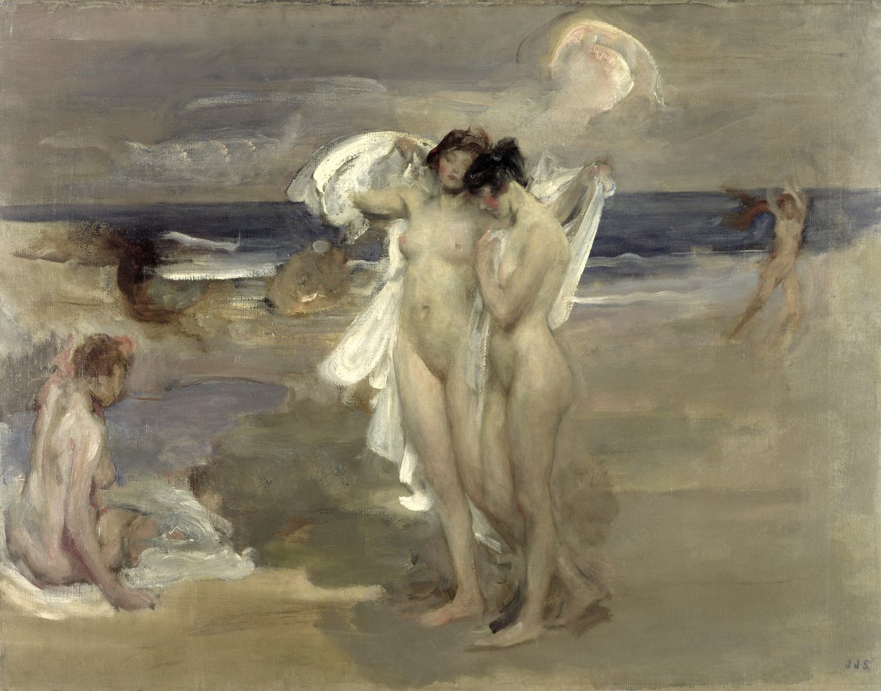 Los bañistas de James Jebusa Shannon