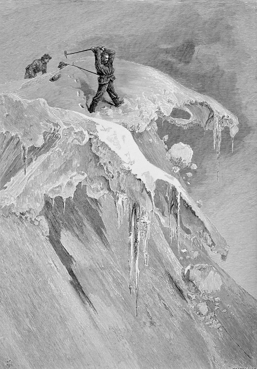 La Cumbre del Paso Moming en 1864, de 