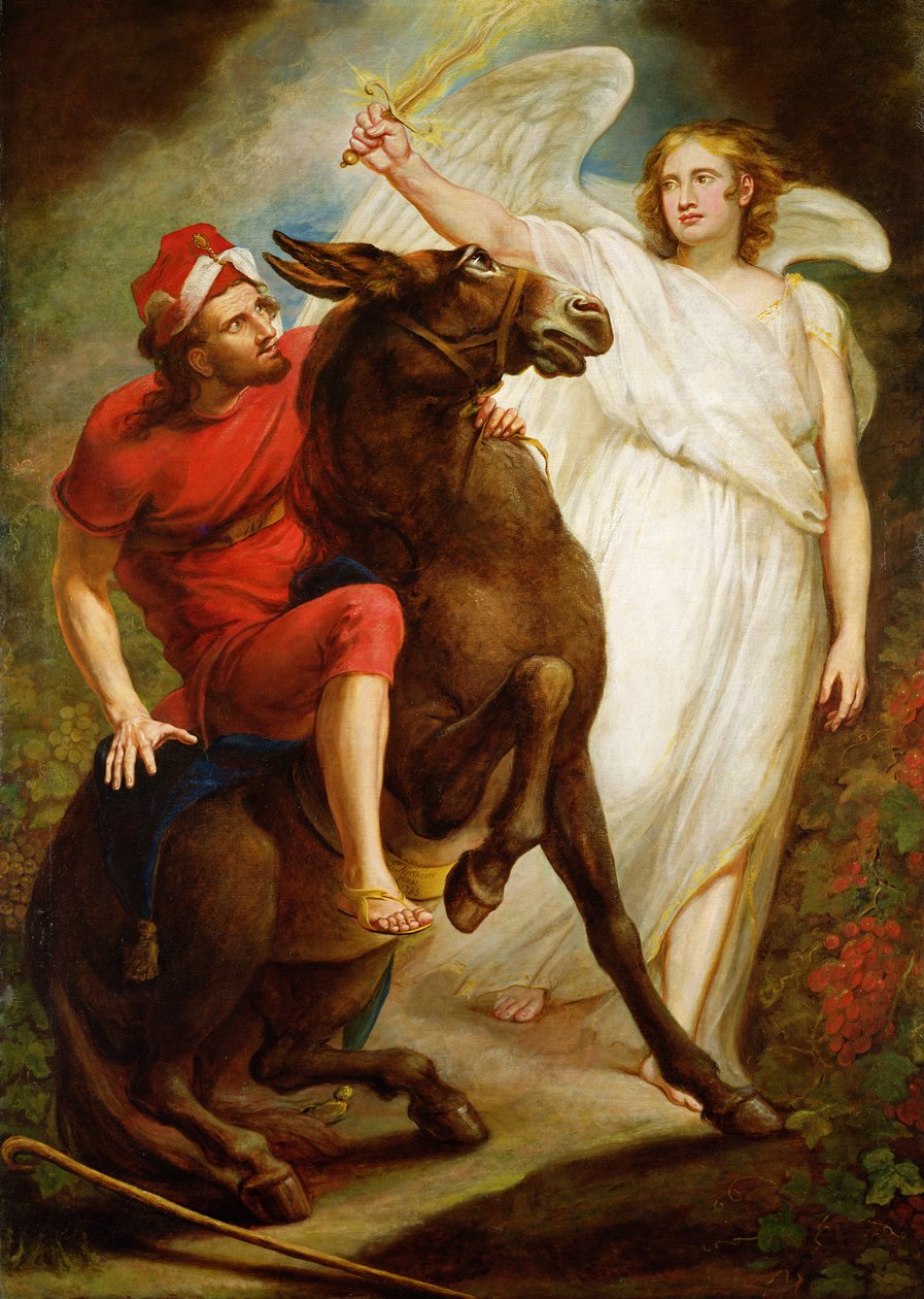 Balaam y el asno de James Northcote