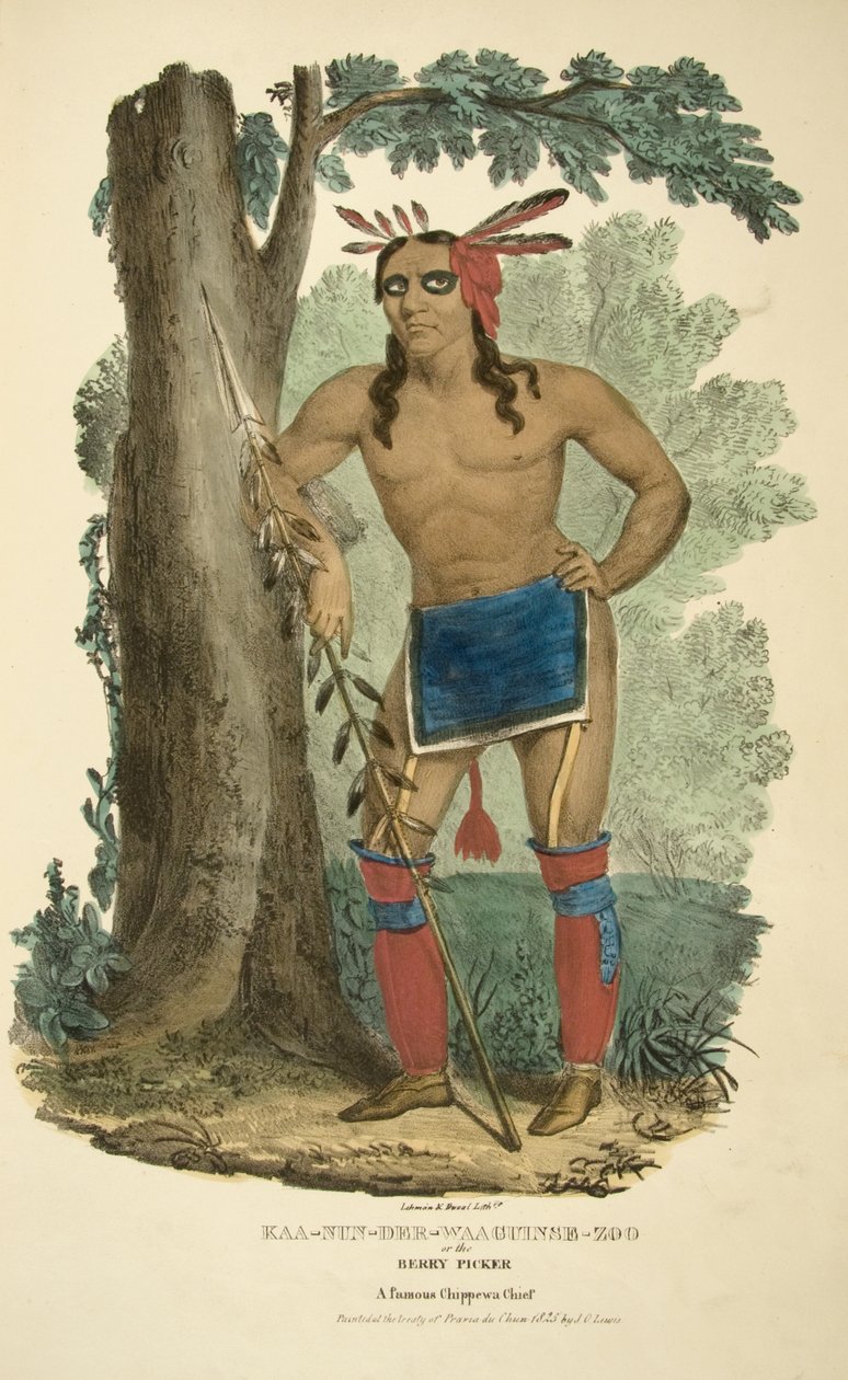 Kaa-nun-der-waaguinse-zoo o el Recolector de Bayas de James Otto Lewis