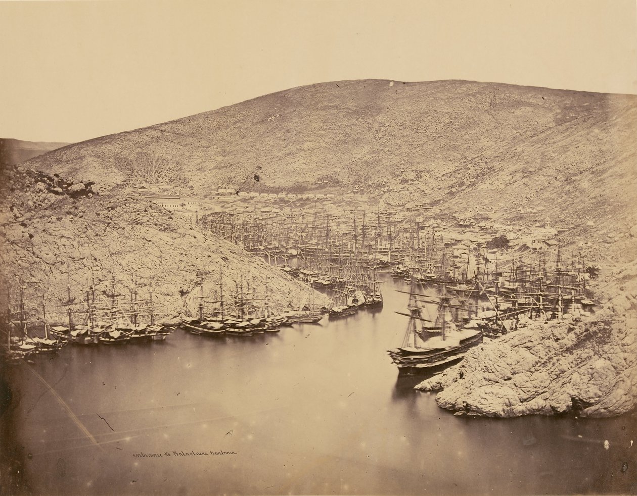Entrada al puerto de Balaclava de James Robertson