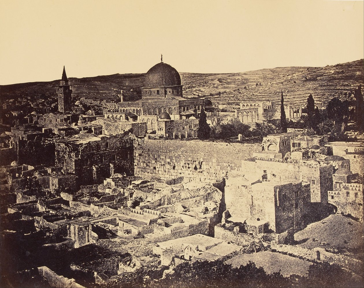 Monte Moriah y la Mezquita de Omar de James Robertson