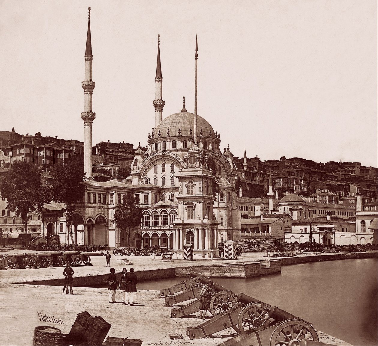 Mezquita Nusretiye y la Plaza Tophane de James Robertson