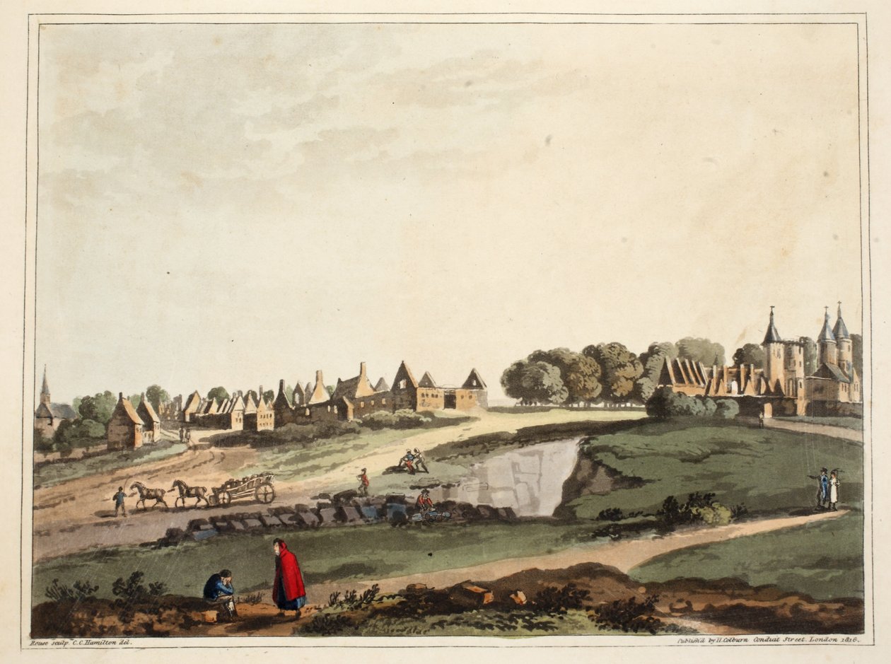 Las ruinas del pueblo de Ligny de James Rouse