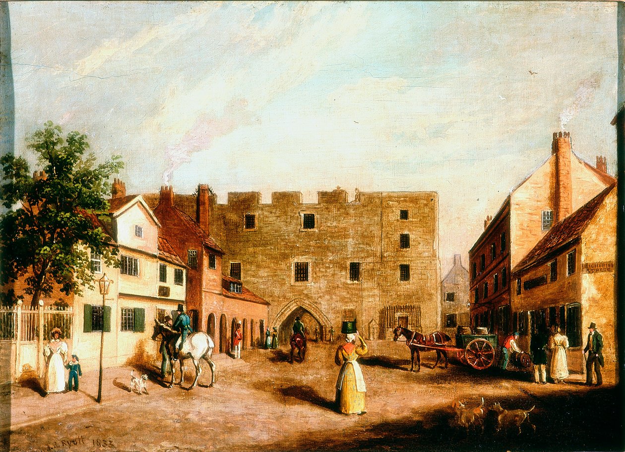 Newgate, Newcastle upon Tyne, c.1820 de James Russell Ryott