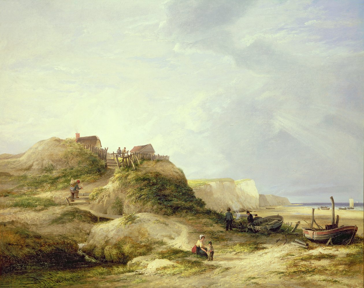 Vista de Mundesley, cerca de Cromer de James Stark
