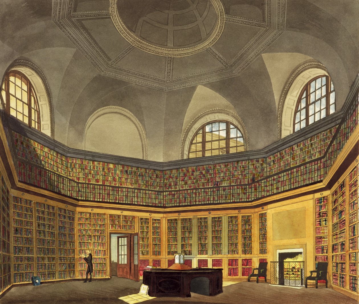 La Biblioteca del Rey, Buckingham House, de 