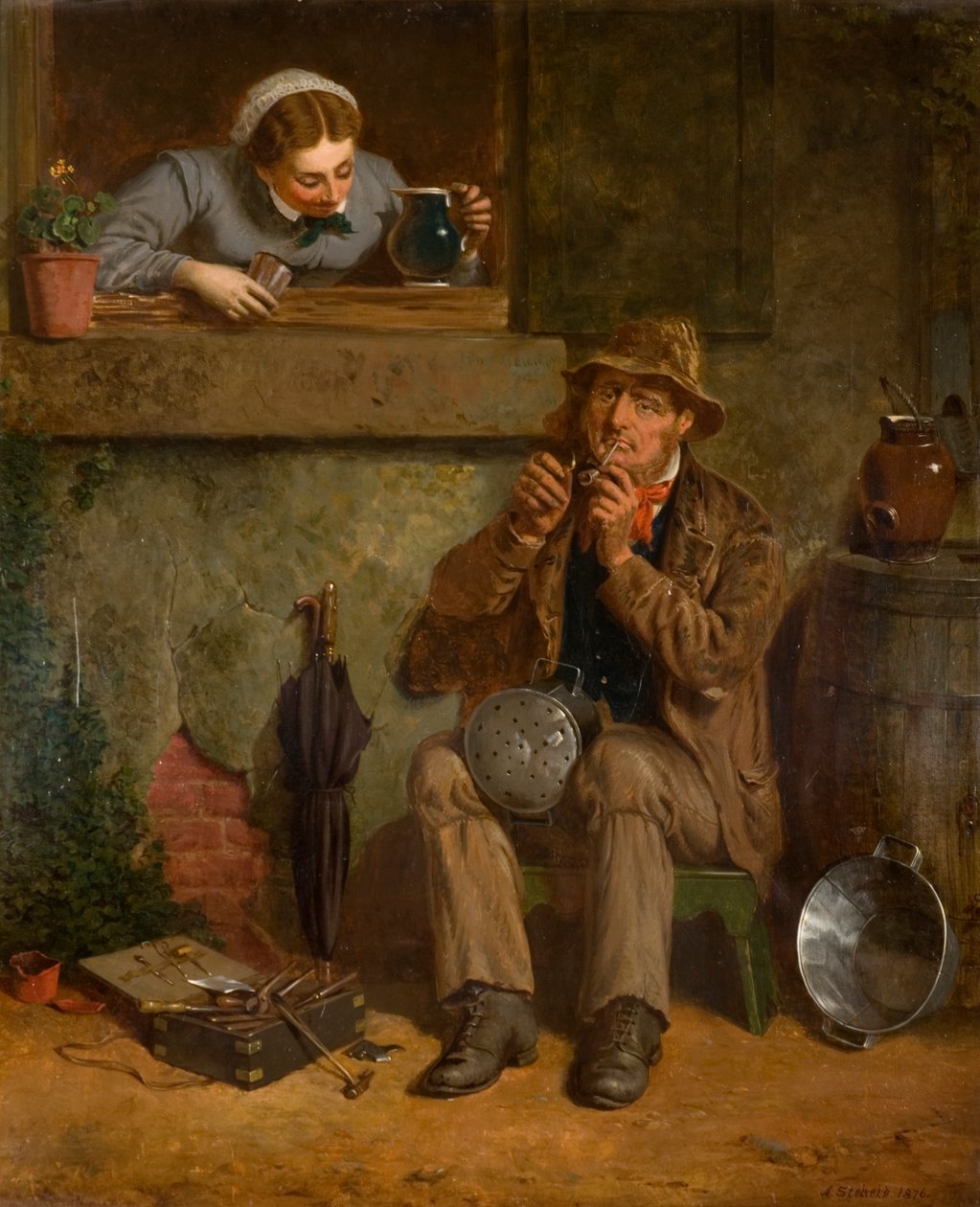Comodidades de las criaturas, 1876 de James Stokeld