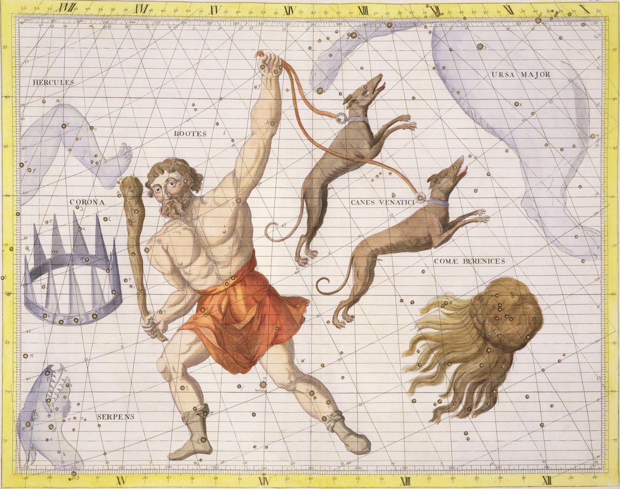 Constelación de Bootes, placa 20 de 