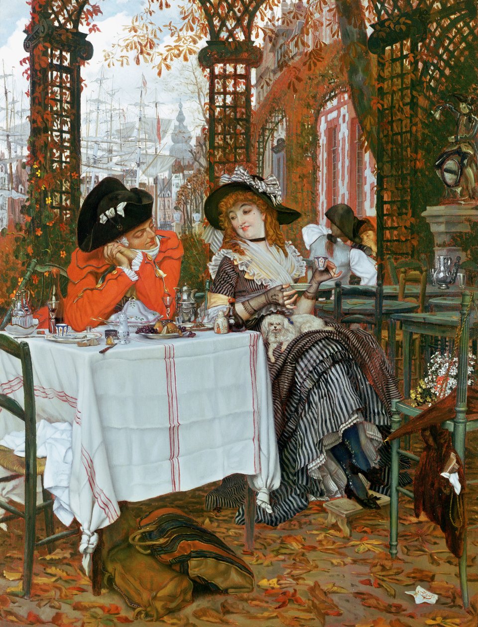 Un almuerzo de James Jacques Joseph Tissot