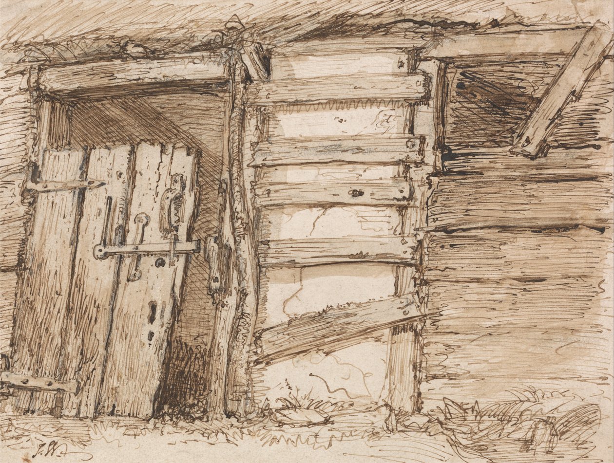 Una pared de cobertizo de James Ward