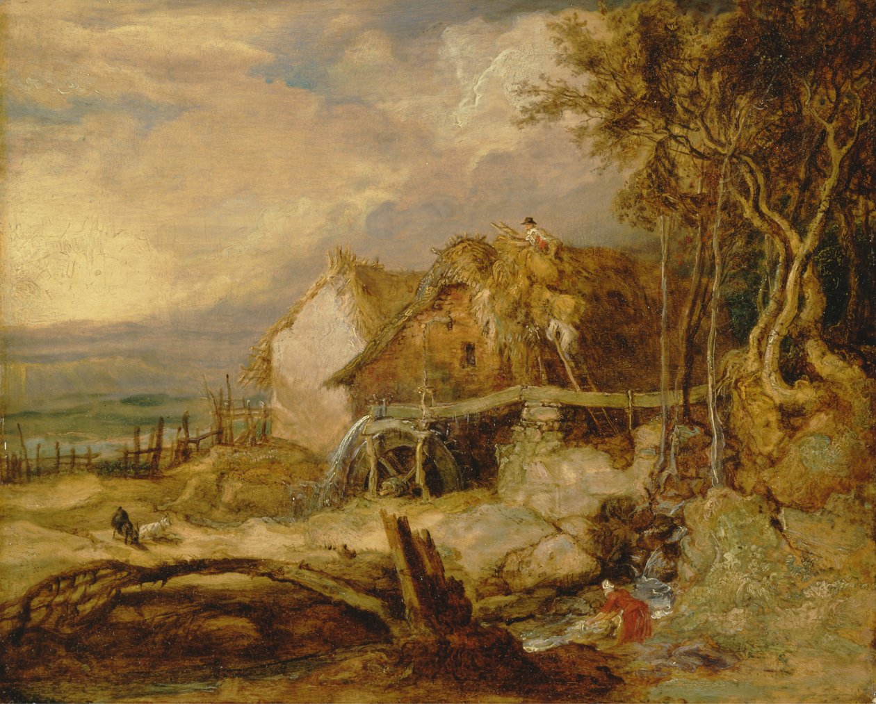 Un molino de agua de James Ward