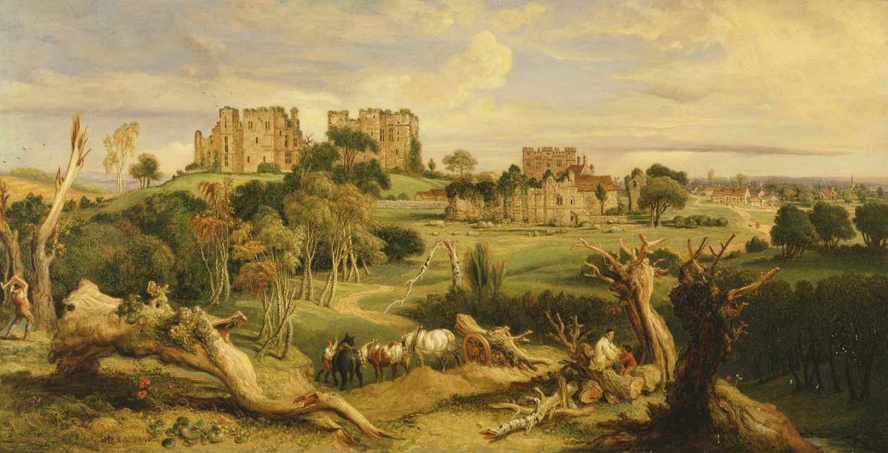 Castillo de Kenilworth, Warwickshire de James Ward