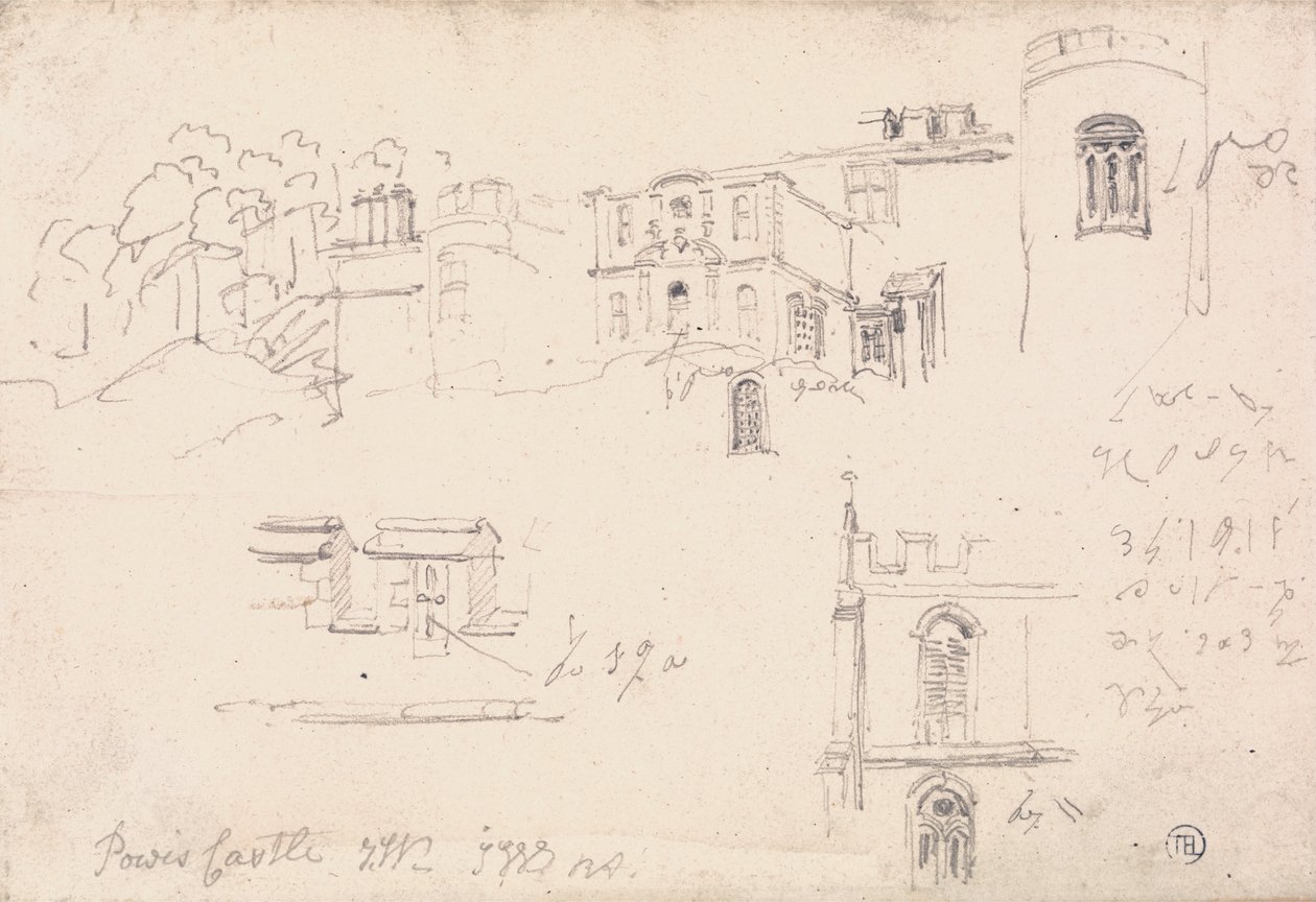 Castillo de Powis de James Ward