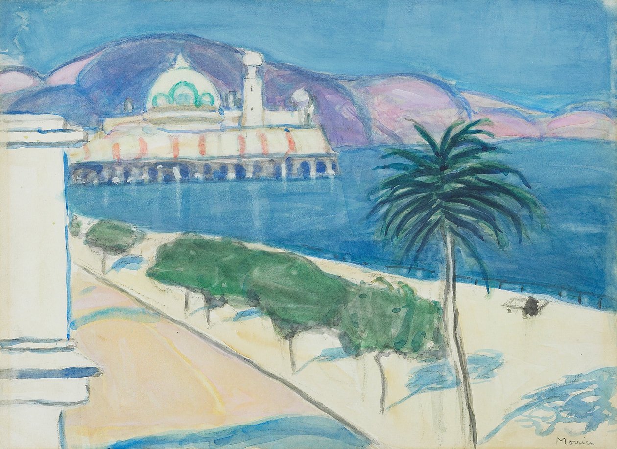 Casino junto al mar de James Wilson Morrice