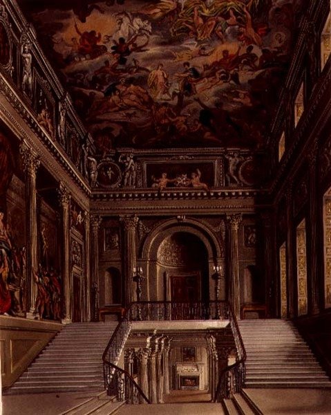 Escalera, Casa de Buckingham, de 