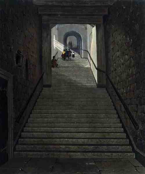 La Antigua Escalera, Castillo de Windsor, de 