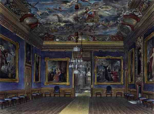 La Sala de Dibujo del Rey, Castillo de Windsor, de 