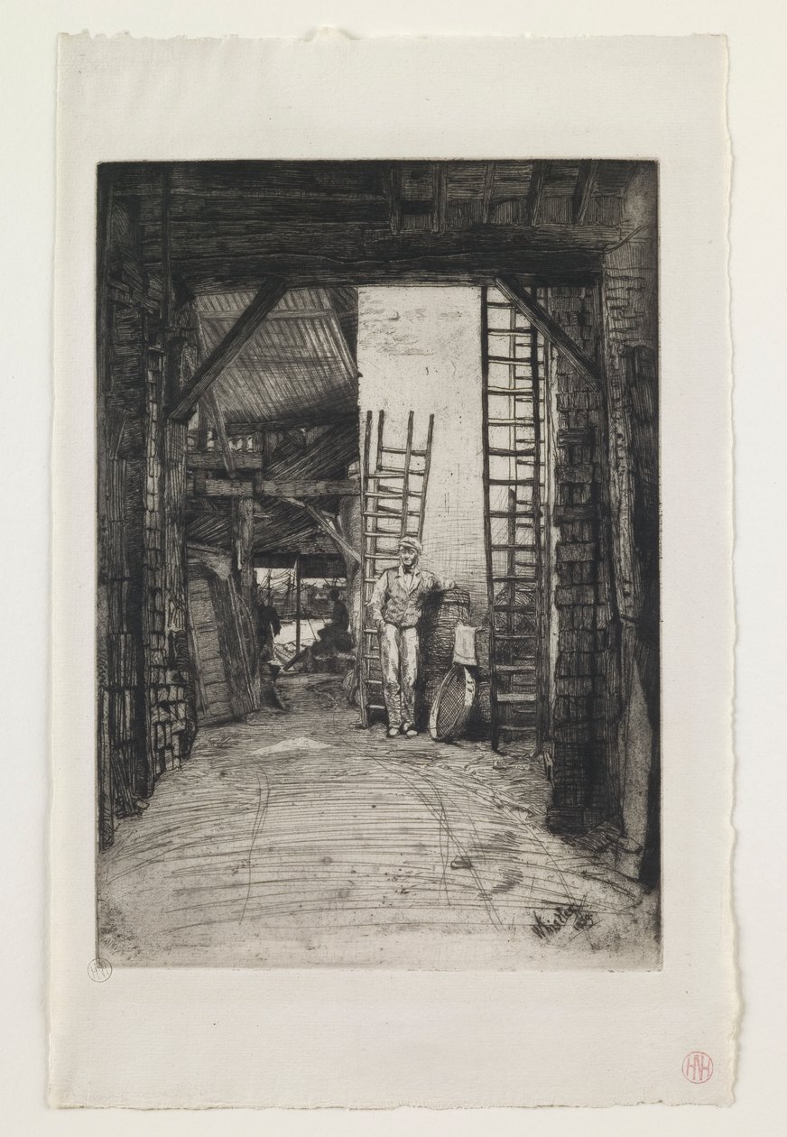 W. Jones, Limeburner, calle Támesis de James Abbott McNeill Whistler