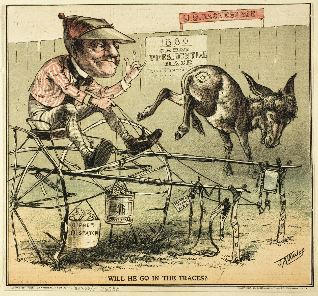 Will He Go en The Traces, de Puck de James A. Wales