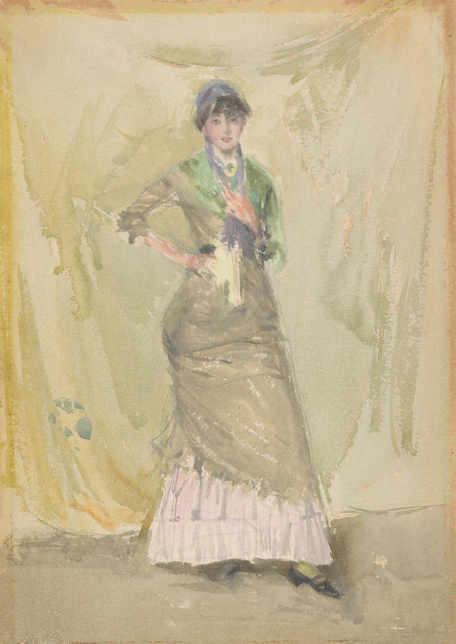 Una nota en verde de James Abbott McNeill Whistler