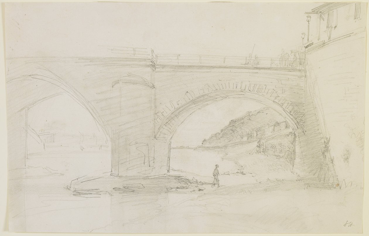 Un puente, 1858 de James Abbott McNeill Whistler