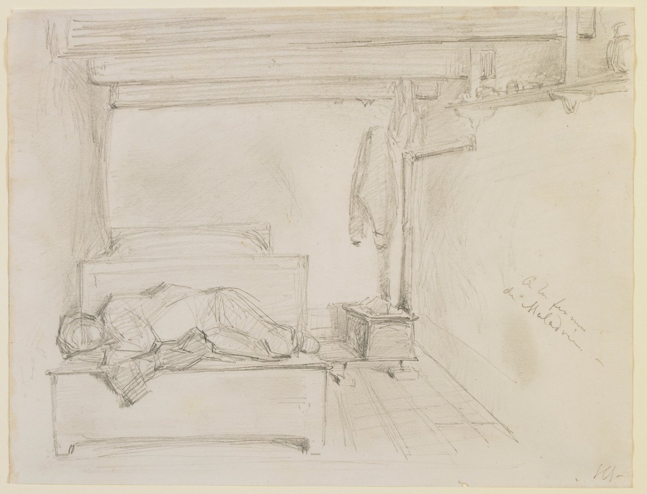 En la granja de Maladrie, 1858 de James Abbott McNeill Whistler
