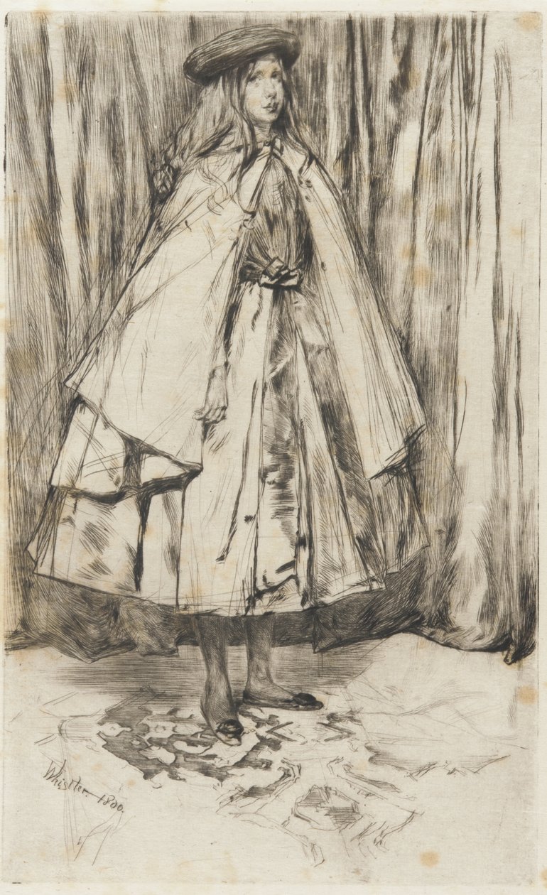 Annie Haden, 1860 de James Abbott McNeill Whistler